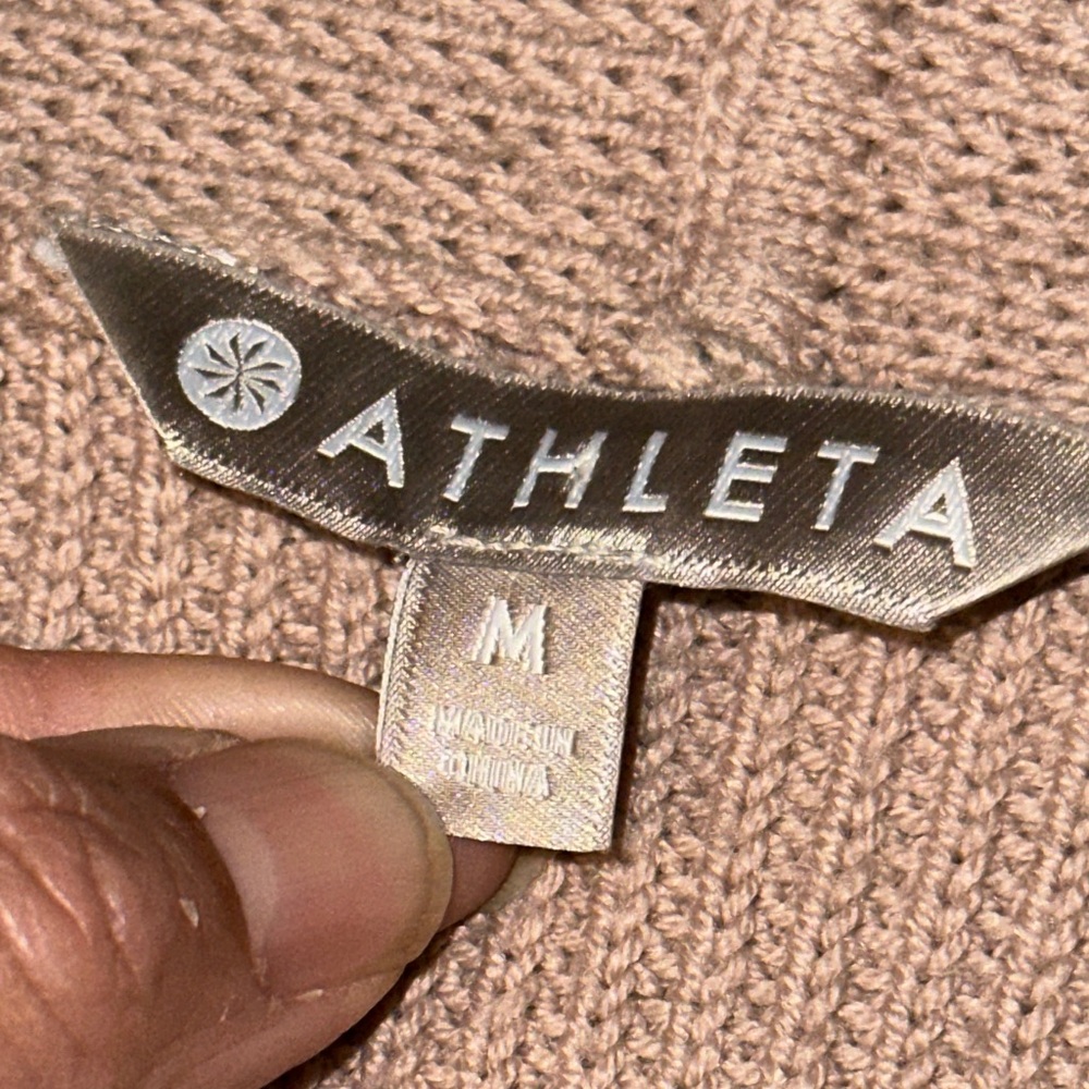 Athleta Switchback Pullover Light Mauve Pink Color - image 8